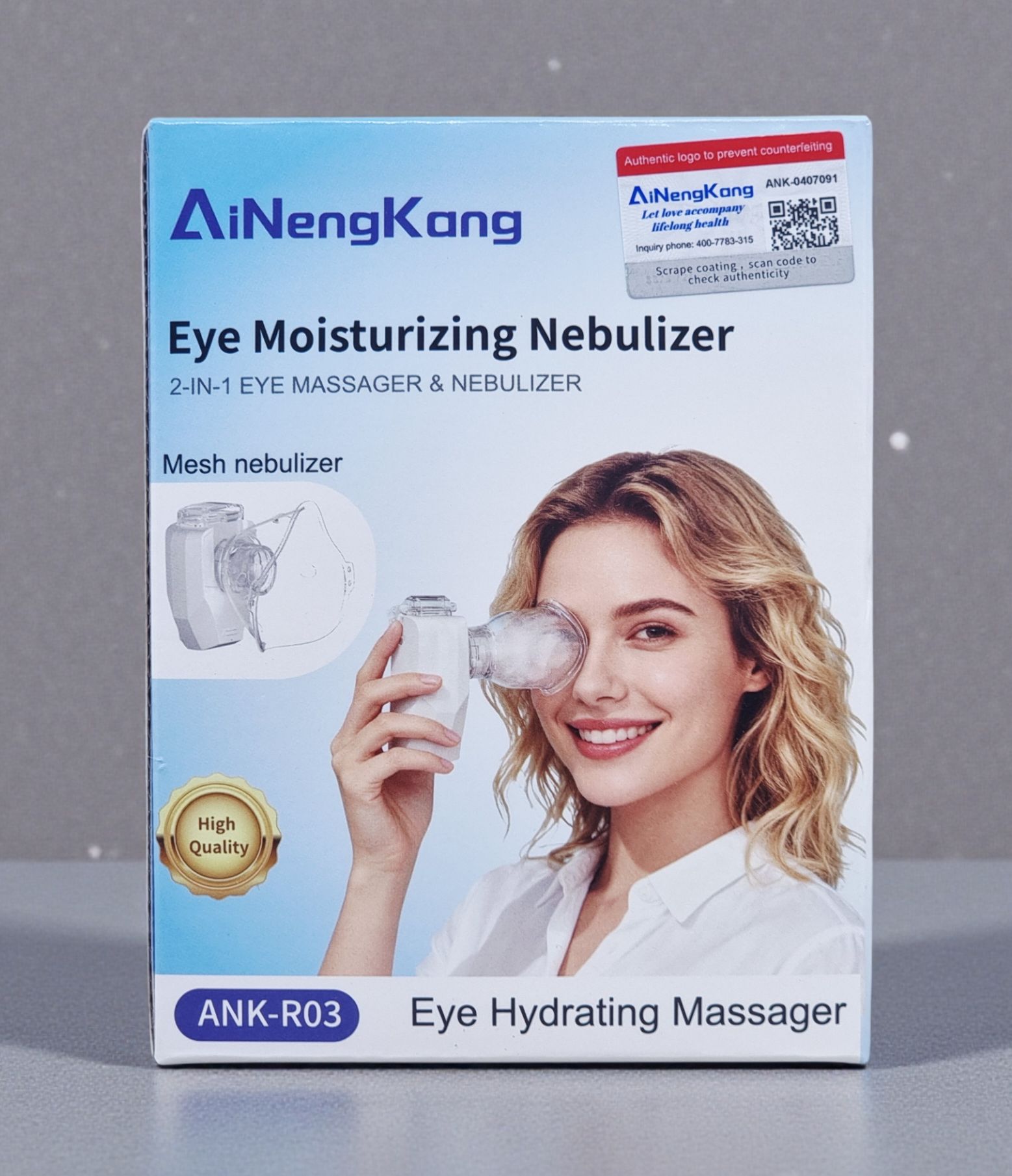 AINENGKONG 2-IN-1 EYE MASSAGER & NEBULIZER ANK-R03