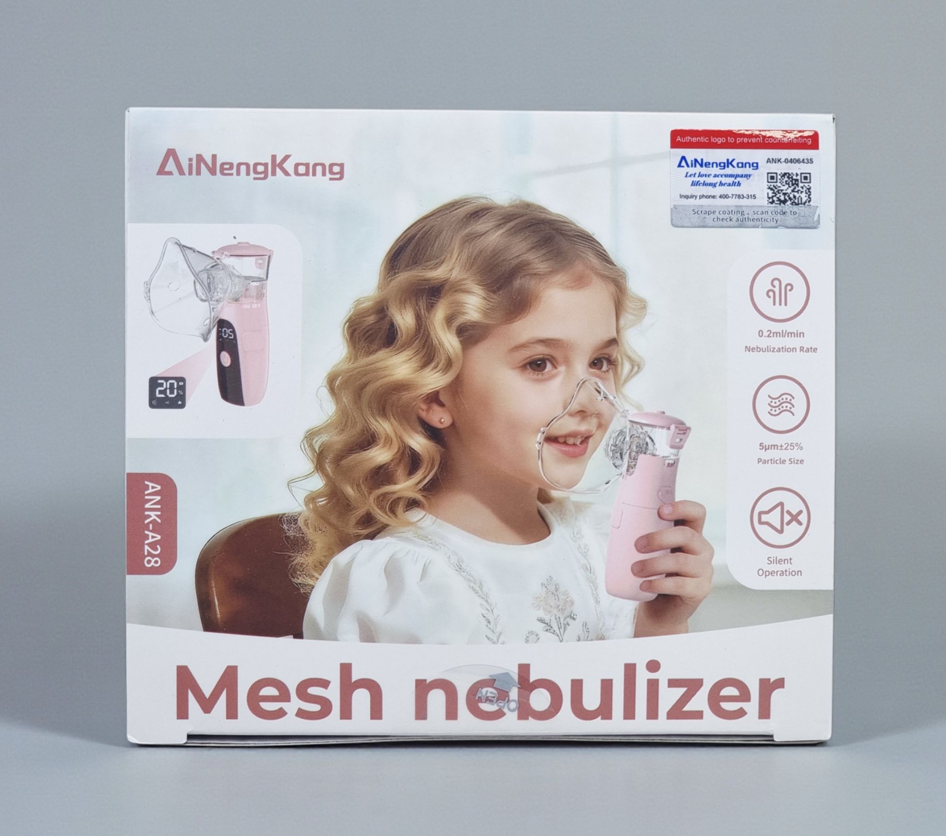 AINENGKONG DIGITAL MESH NEBULIZER ANK-A28