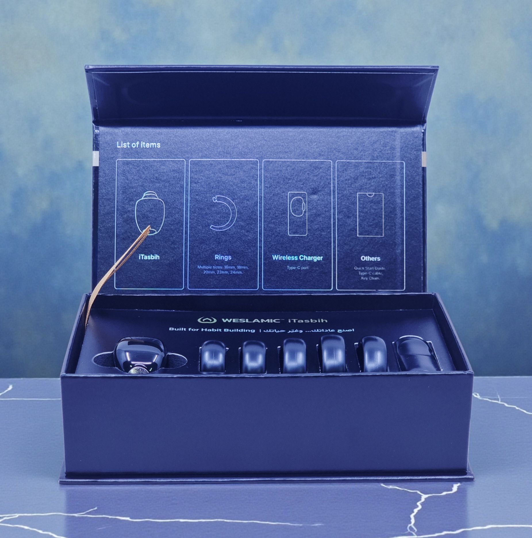 WESLAMIC ITASBIH FAITH + BLACK