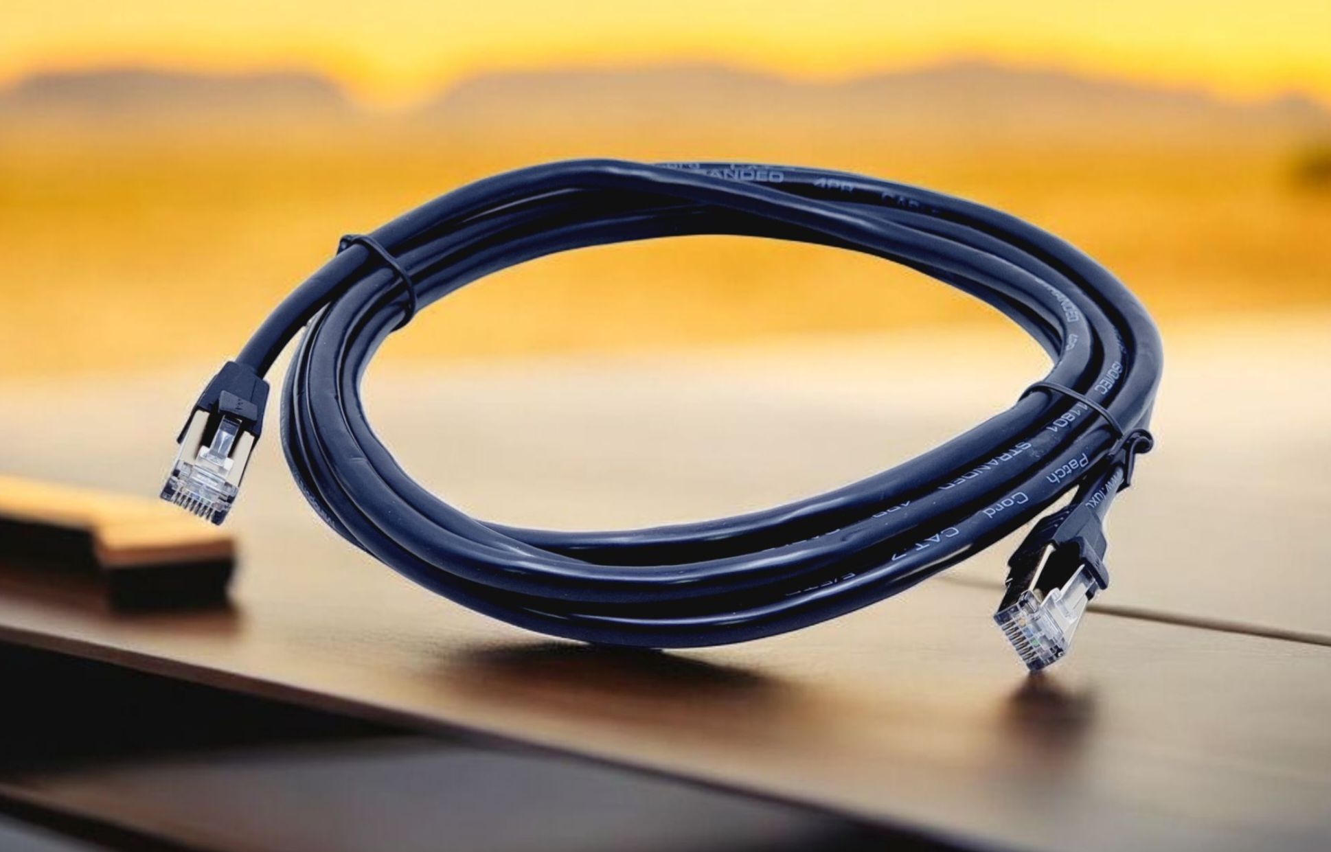 MINDPURE 8P8C CAT7 STP ETHERNET CABLE BLACK COPPER 1.5M BLACK LX10305