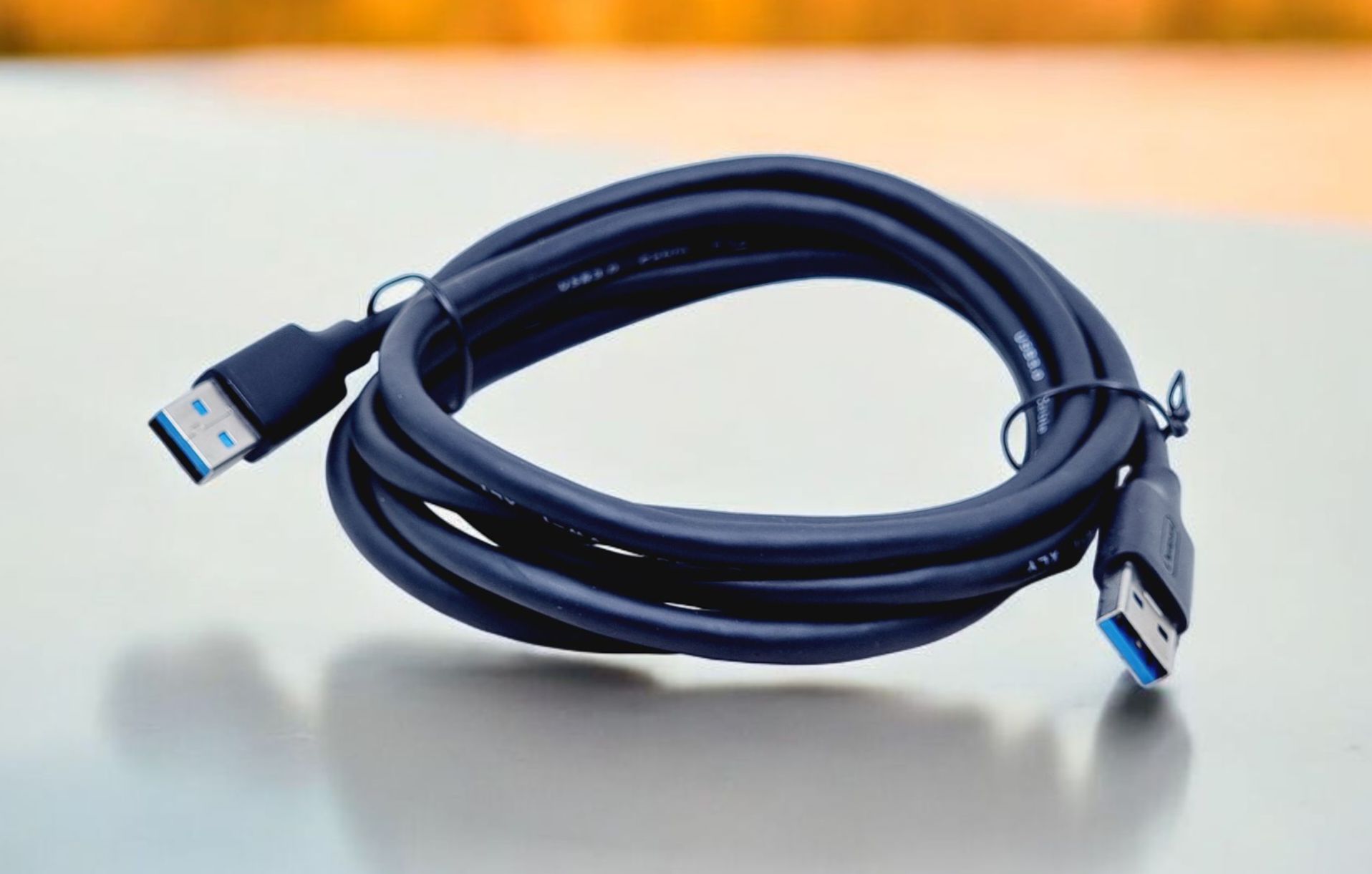 MINDPURE USB CABLE 3.0 AM/AM 2M BLACK LX10546
