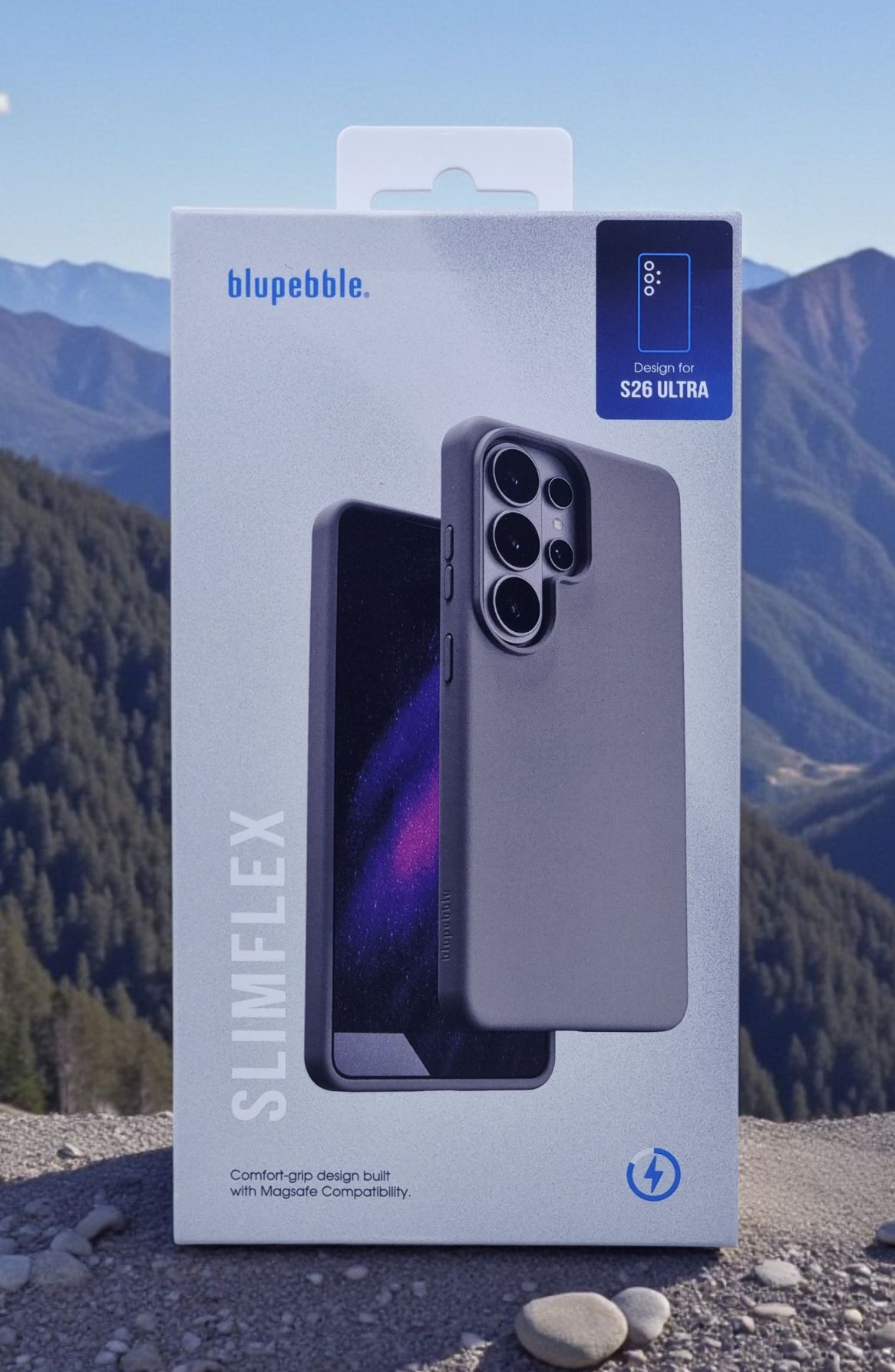 BLUPEBBLE SAMSUNG S26 ULTRA SLIMFLEX CASE GRAY BP-SFS26ULT-GY