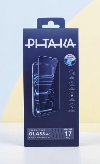 PITAKA IPHONE 17 PRO SUPREME GLASS PRO AUTO-DUST REMOVAL KIT