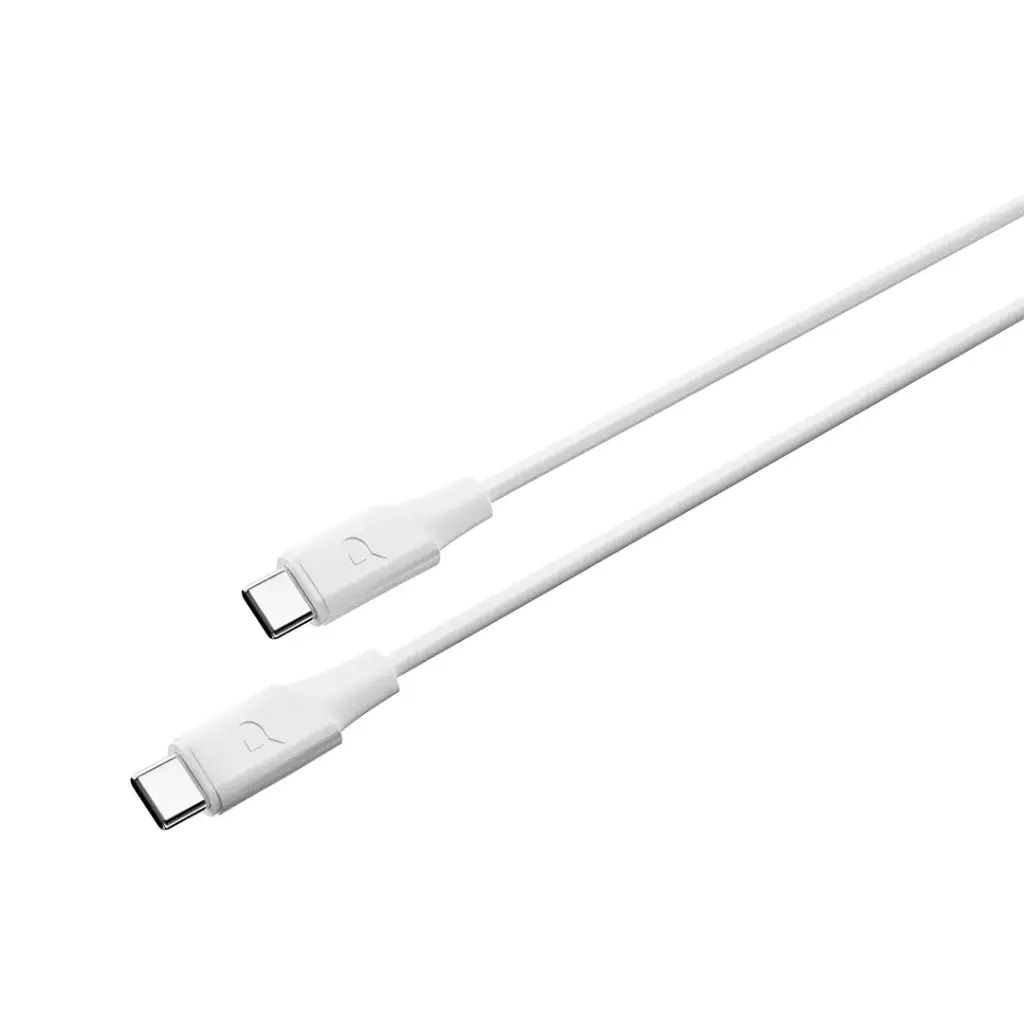 POWEROLOGY POWER SYNC FLEX USB C TO USB C CABLE 1.2M WHITE PCAB014WH