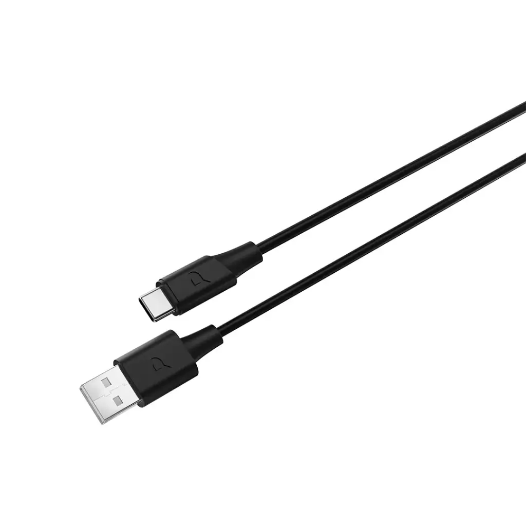 POWEROLOGY POWER SYNC FLEX USB A TO USB C CABLE 1.2M BLACK PCAB015BK thumbnail 4