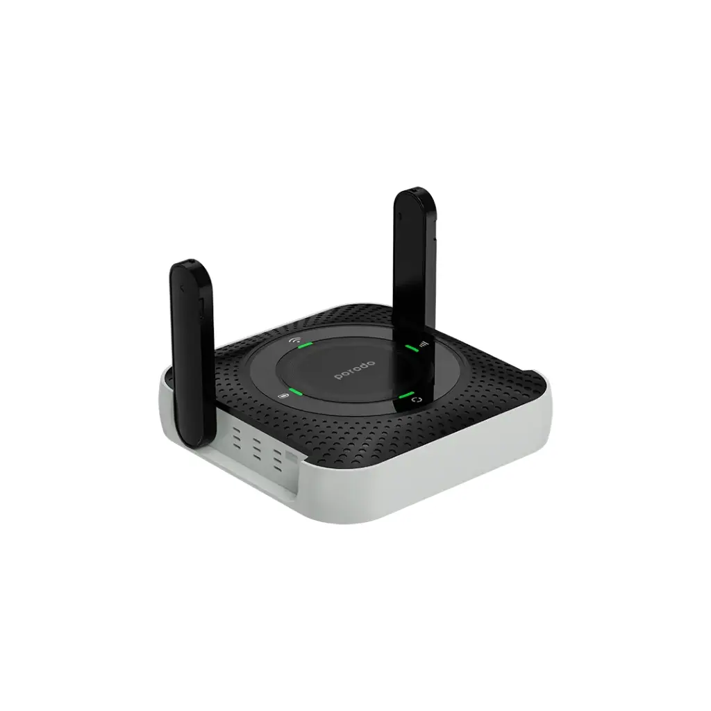 PORODO 4G LTE HOME AND OUTDOOR PORTABLE ROUTER PD-4GCPMF-BKGY