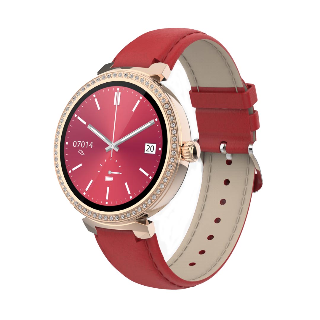 PORODO BELLE SMART WATCH RED PD-BELLE-RD