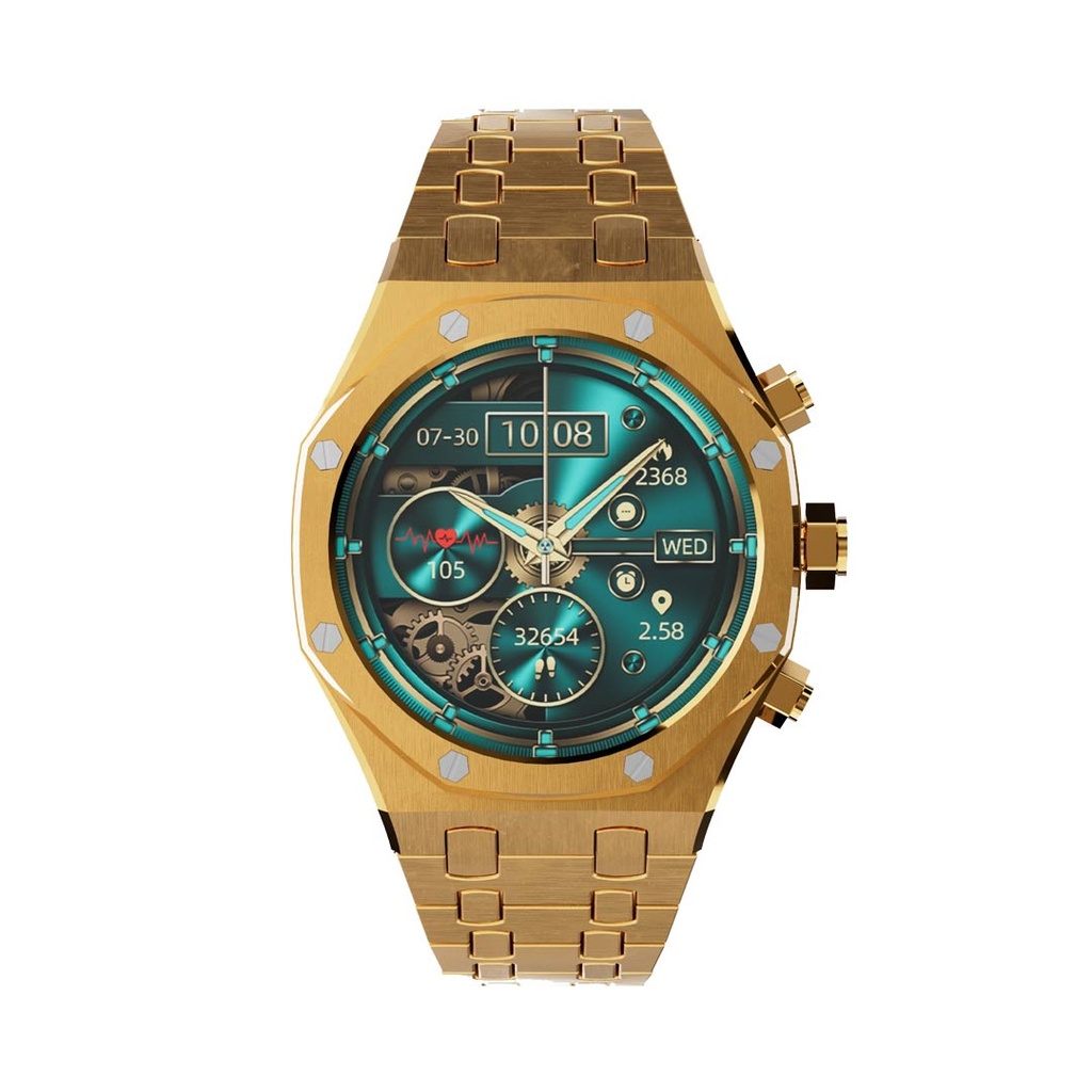 PORODO CRISTALLO AP SMART WATCH GOLD PD-CRISTALLOAP-GD