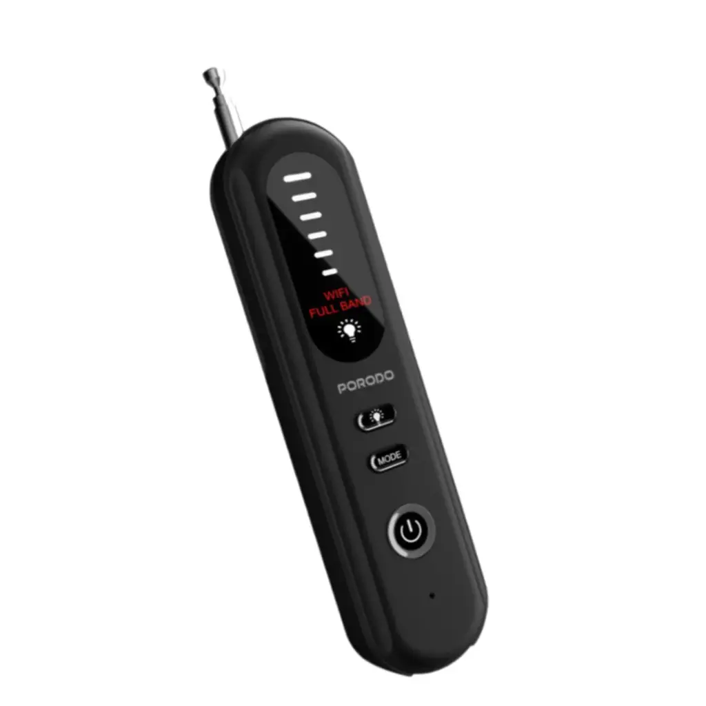 PORODO SPY GUARD WIRELESS SIGNAL AND CAMERA DETECTOR BLACK PD-ETK11-BK