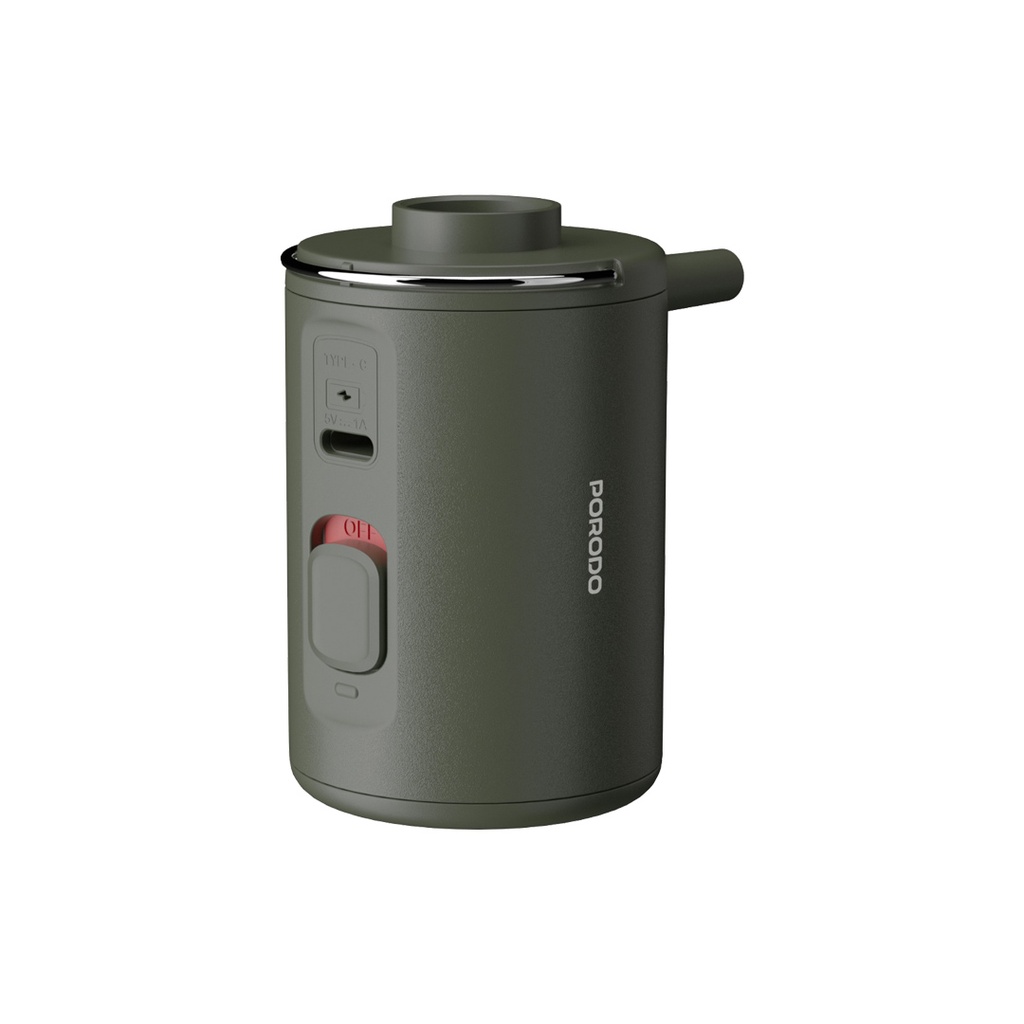 PORODO LIFESTYLE NANO PORTABLE ELECTRIC PUMP GREEN PD-LFST040-GN