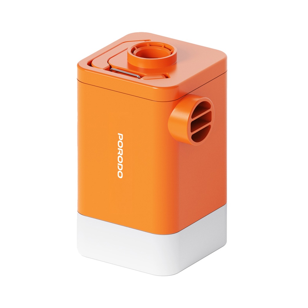 PORODO LIFESTYLE 4 FUNCTION PORTABLE PUMP ORANGE PD-LFST041-OG