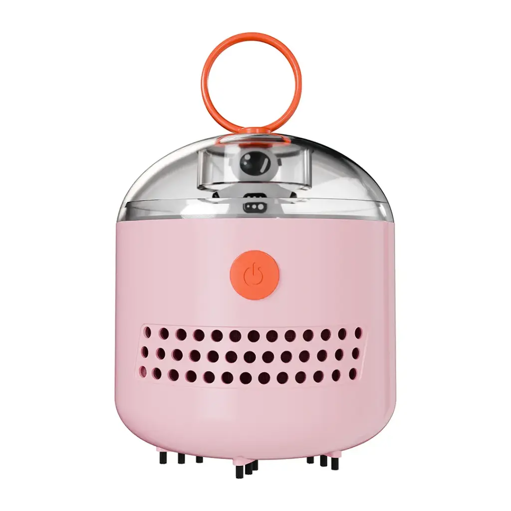 PORODO KIDS ELECTRIC SHARPENER & VACUUM RECHARGEABLE STATIONARY SET PINK PD-LFST130-PK