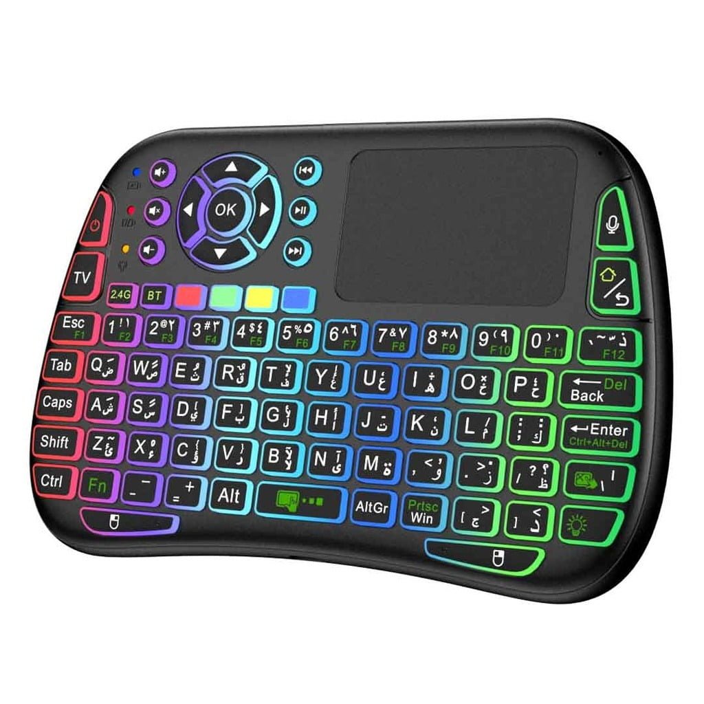 PORODO UNIVERSAL KEYBOARD REMOTE AND MOUSE BLACK