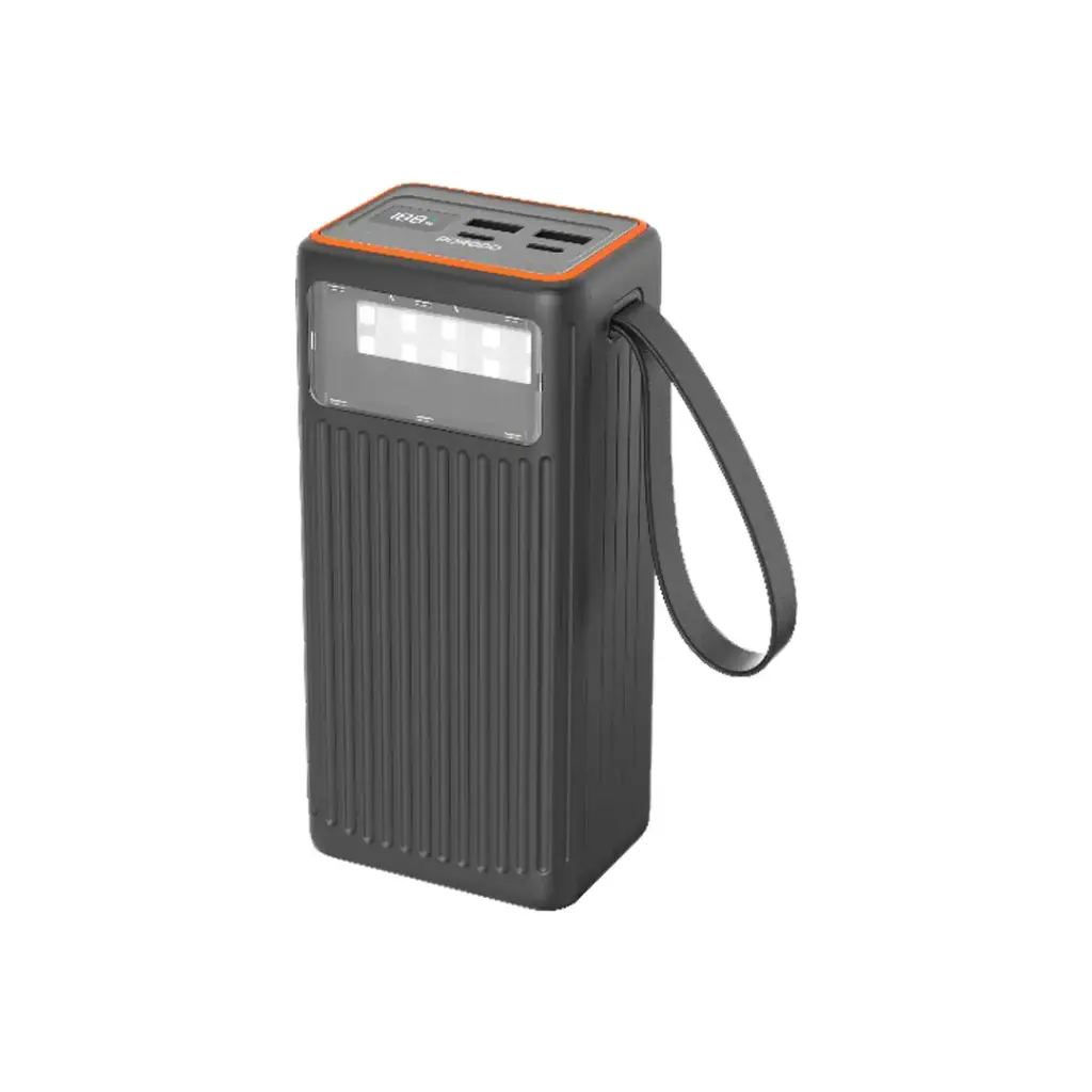 PORODO 40000MAH MULTI DEVICE PD CHARGING POWERBANK BLACK PD-PBFCH079-BK