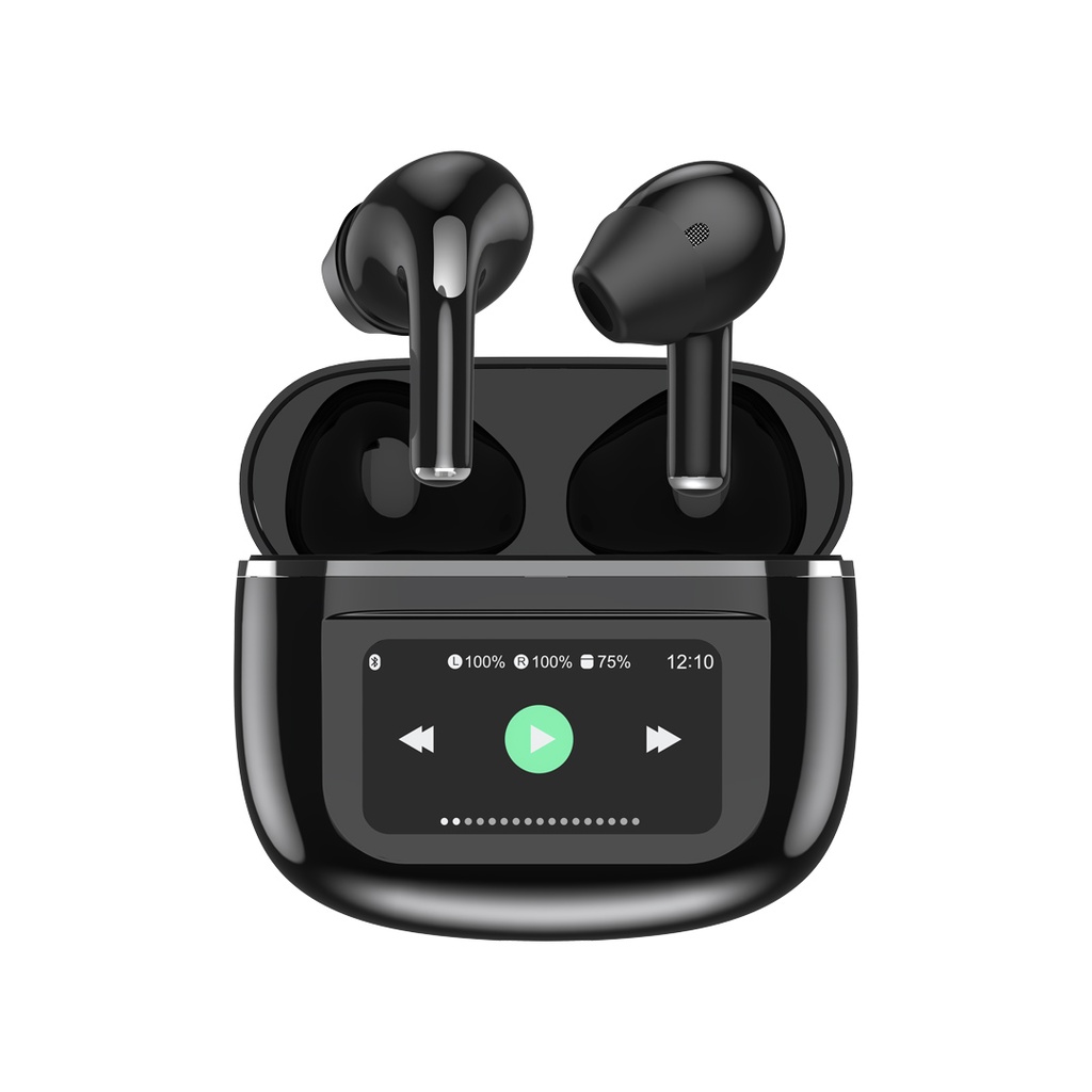 PORODO SOUNDTEC WONDER SEMI IN EAR ANC EARBUDS BLACK PD-STWLEP29-BK
