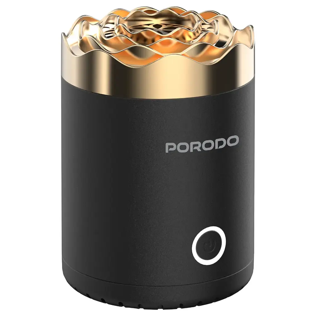 PORODO LIFESTYLE ROSE MINI INCENSE BURNER BLACK PDBIBGDBK