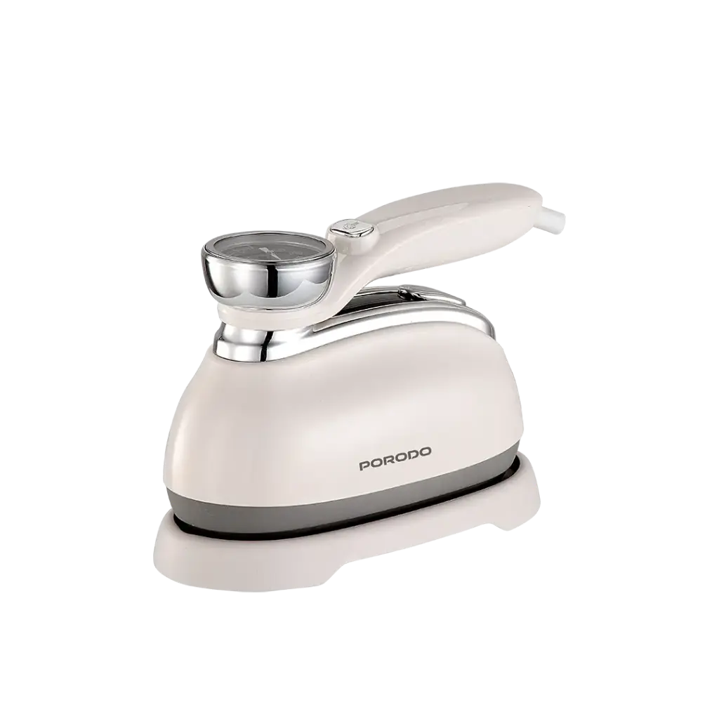 PORODO 1200W STEAM IRON WITH TRANSPARENT 160ML WATER TANK WHITE PDLFST116WH