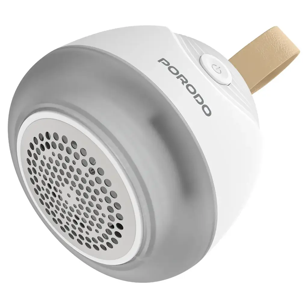 PORODO LIFESTYLE FABRIC SHAVER LINT AND BOBBLES REMOVER WHITE PDLFST183WH