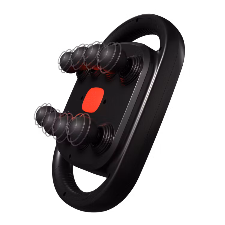 PORODO POWER PULSE 8 HEAD MASSAGE GUN BLACK PDLFST191BK