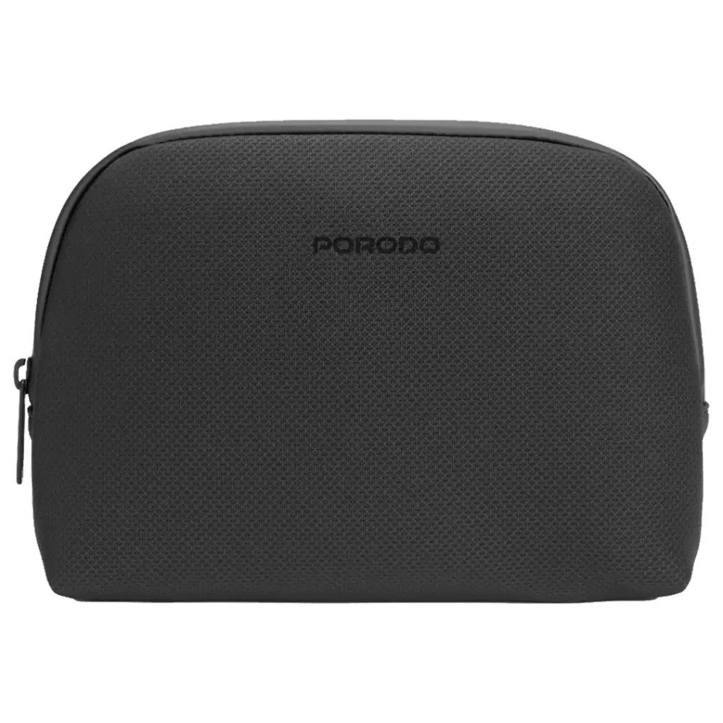 PORODO LIFESTYLE GENEVA TECH ACCESSORY POUCH BLACK PDLFSTPBK