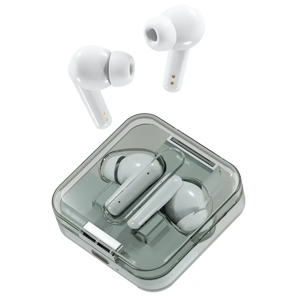 PORODO SOUNDTECH VIBE WIRELESS EARBUDS WHITE PDSTS168WH