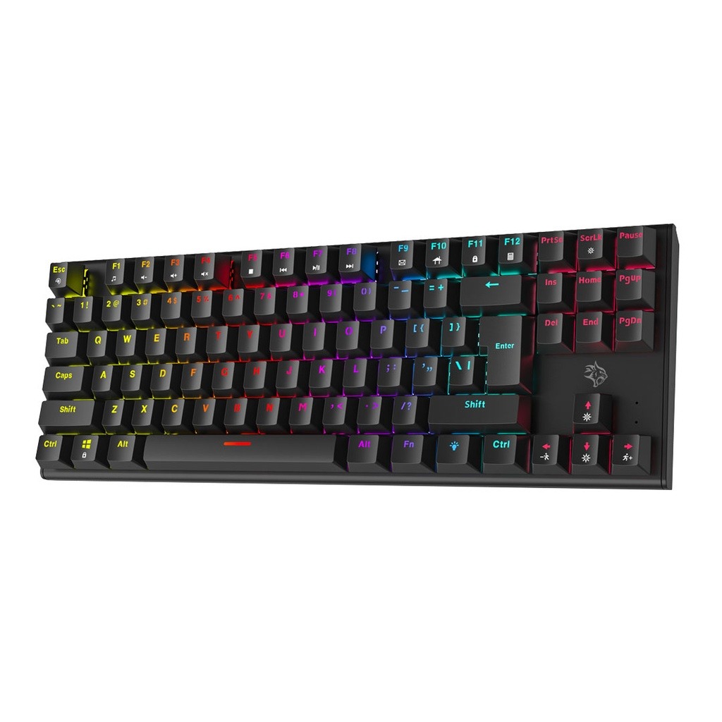 PORODO GAMING TKL MECHANICAL KEYBOARD PDX222 BLACK PDX222-BK