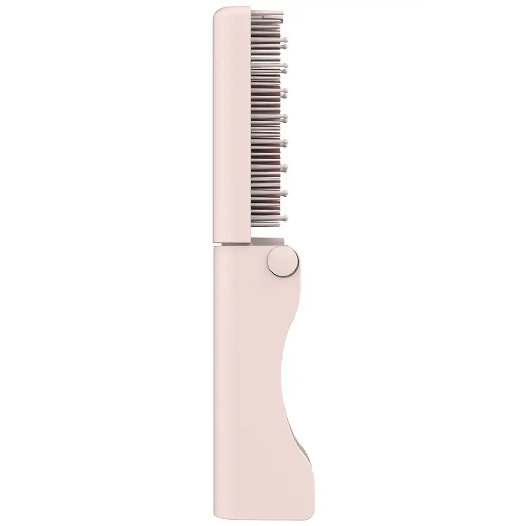 PORODO FOLDABLE MINI STRAIGHTENER BRUSH PINK PDLFSTHC313PK thumbnail 4