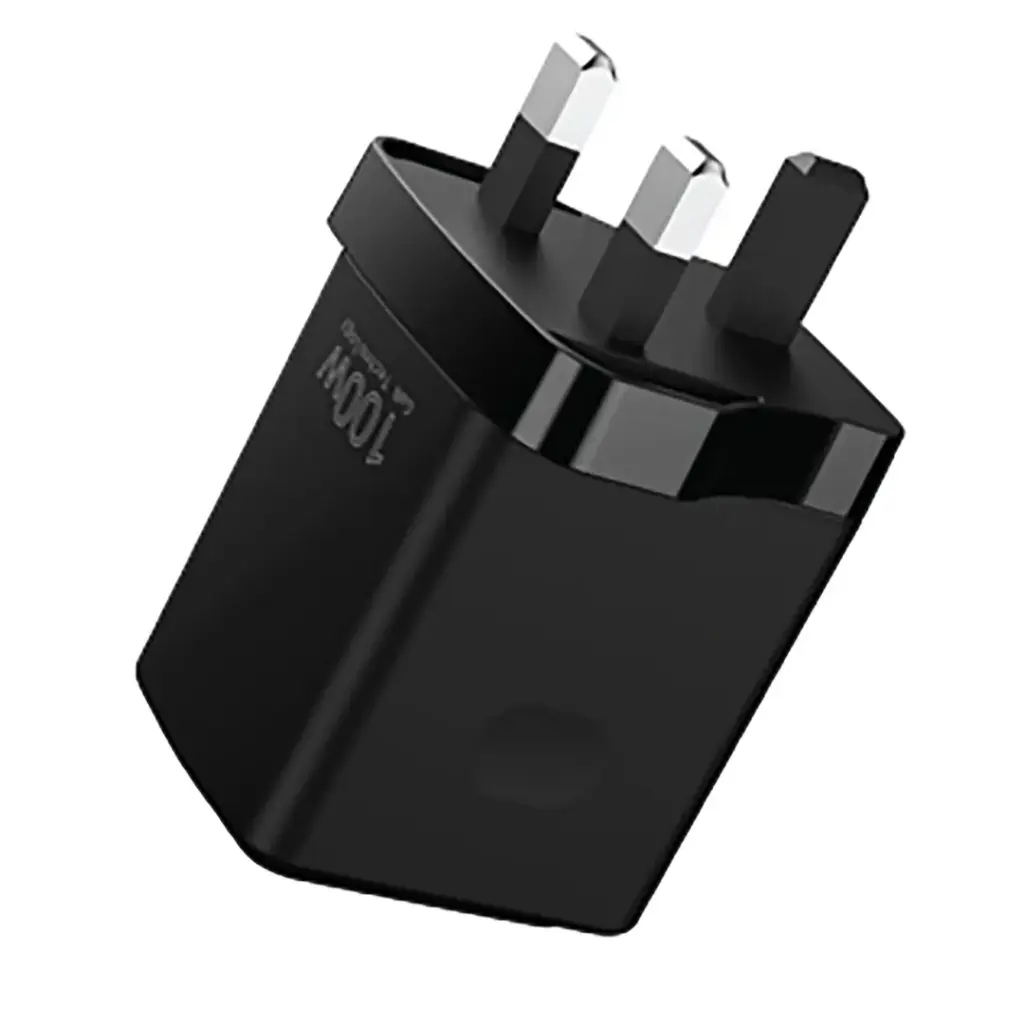 PORODO GANEX 100W MUTI PORT ADAPTER BLACK PWC2418BK thumbnail 2