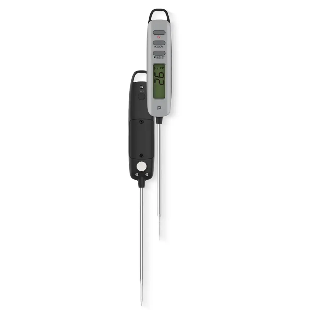 PORODO LIFESTYLE DIGITAL MEAT THERMOMETER SILVER PDLFST6027SL