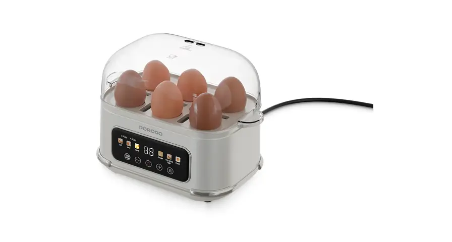 PORODO LIFESTYLE POACHER SMART ELECTRIC EGG BOILER WHITE PDLFSTEB808WH
