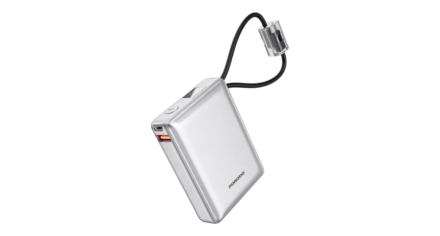 PORODO PETITE 10000MAH POWER BANK PD20W SILVER PDNPB36SL