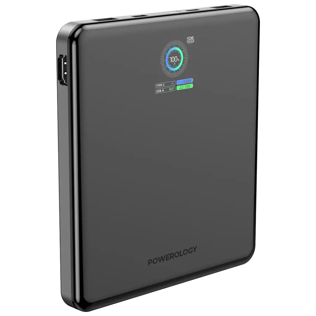 POWEROLOGY VOLTSTREAM POWER BANK 20000MAH BLACK PPBCHA89BK thumbnail 3