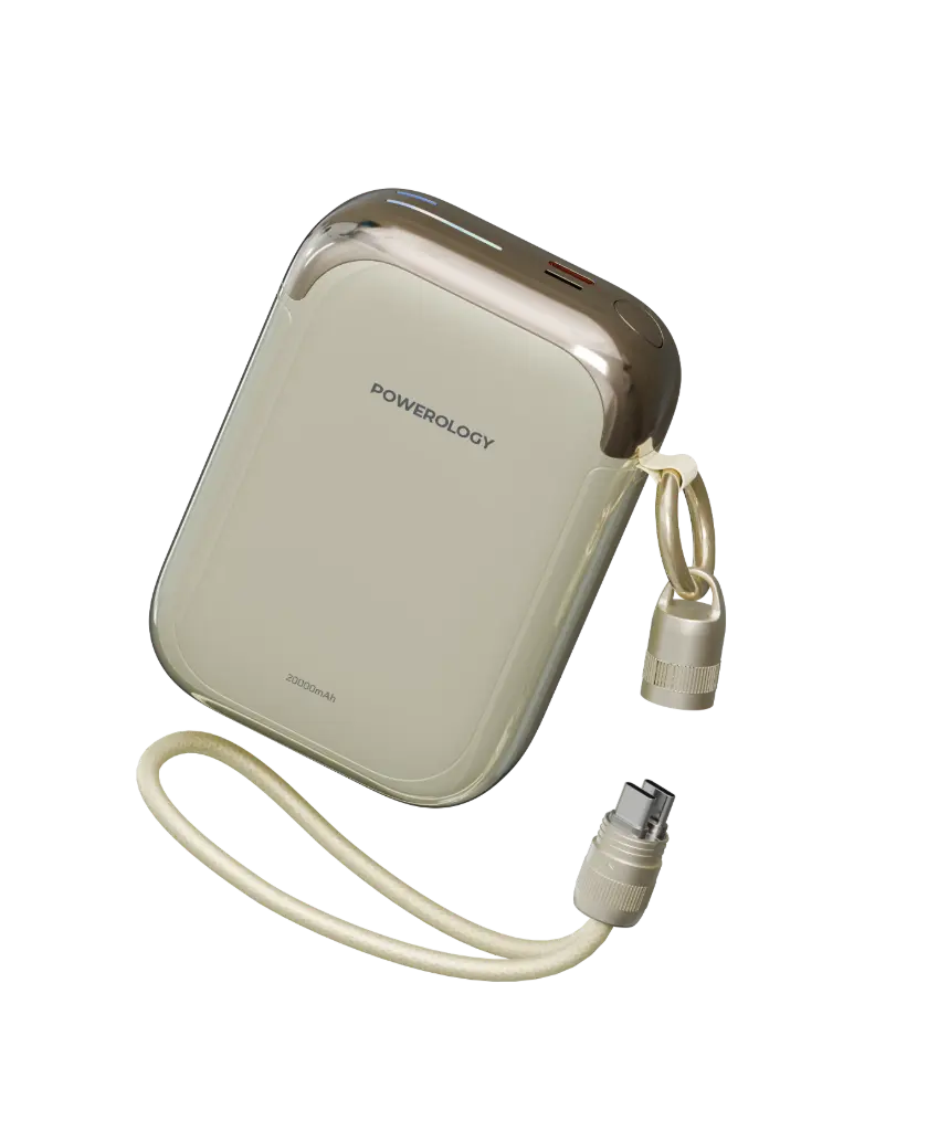 POWEROLOGY BAHAMAS 20000MAH POWER BANK BEIGE PPBCHA104BG