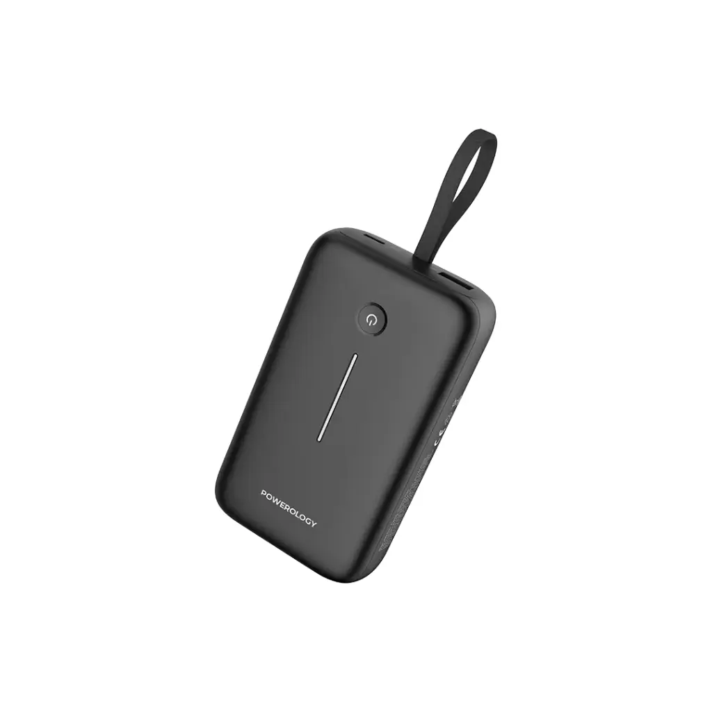 POWEROLOGY 20000MAH POWER BANK PP067 BLACK PPBCHA67BK
