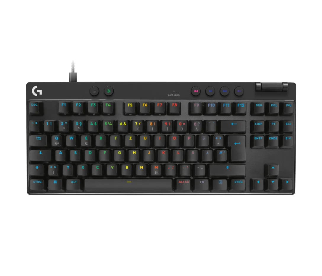 LOGITECH PRO X TKL RAPID GAMING KEYBOARD BLACK 920-013233