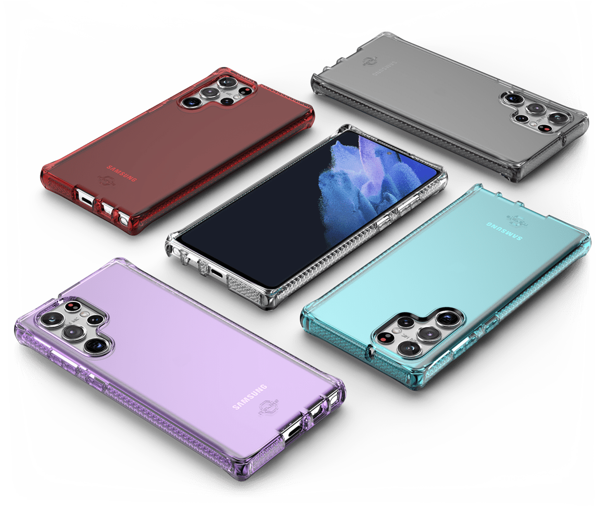 IT SKINS SPECTRUM CLEAR CASE FOR SAMSUNG GALAXY S22 ULTRA