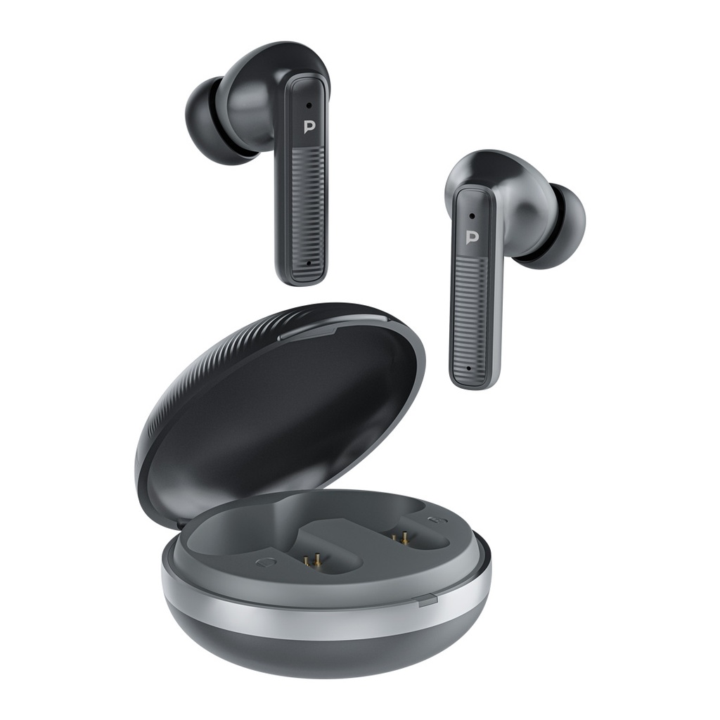 POWEROLOGY QUAD ENC TRUE WIRELESS BUDS BLACK PWLAU006BK