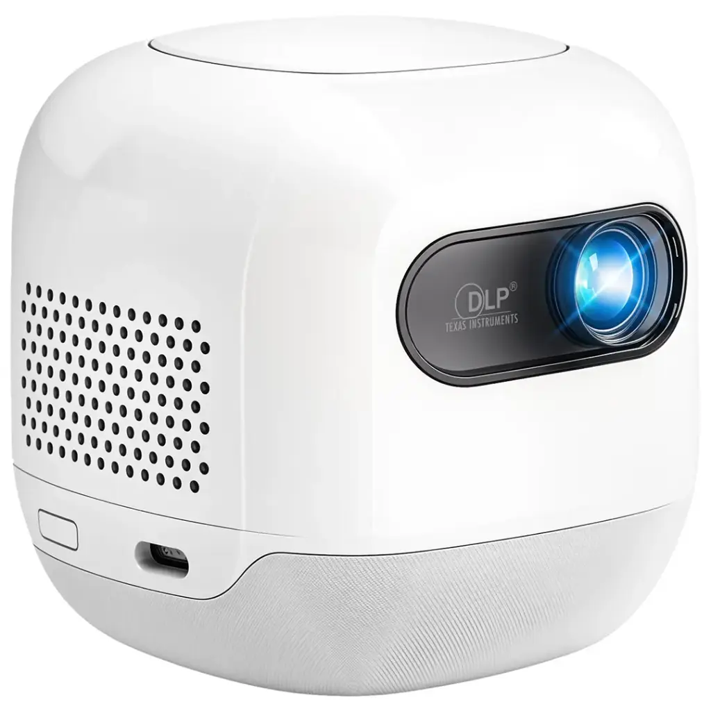 POWEROLOGY MINI BEAM PORTABLE PROJECTOR WHITE PWMPM2WH