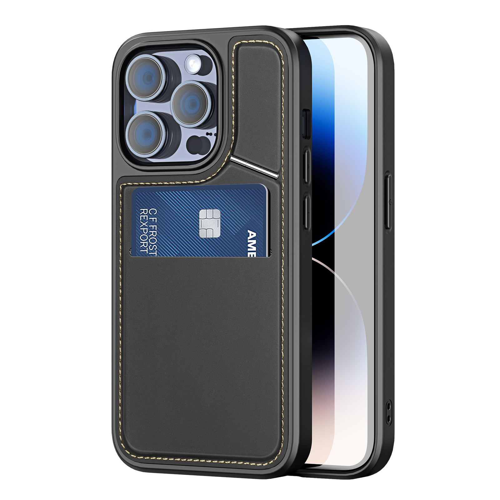 DUXDUCIS IPHONE 14 PRO MAX RAFI II MAG CASE BLACK RAFI-0034