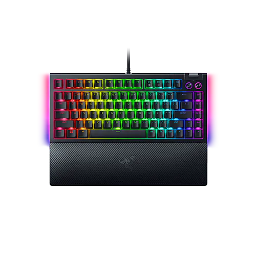 RAZER BLACKWIDOW V4 75% HOT SWAPPABLE MECHANICAL GAMING KEYBOARD RZ03-05000100-R3M1