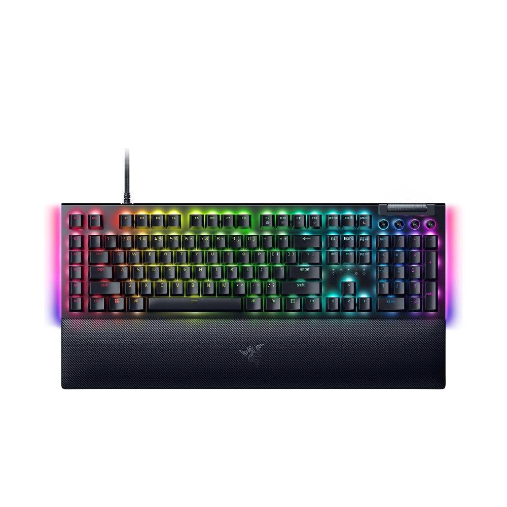 RAZER BLACKWIDOW V4 KEYBOARD GREEN SWITCH LAYOUT FRML RZ03-04690100-R3M1