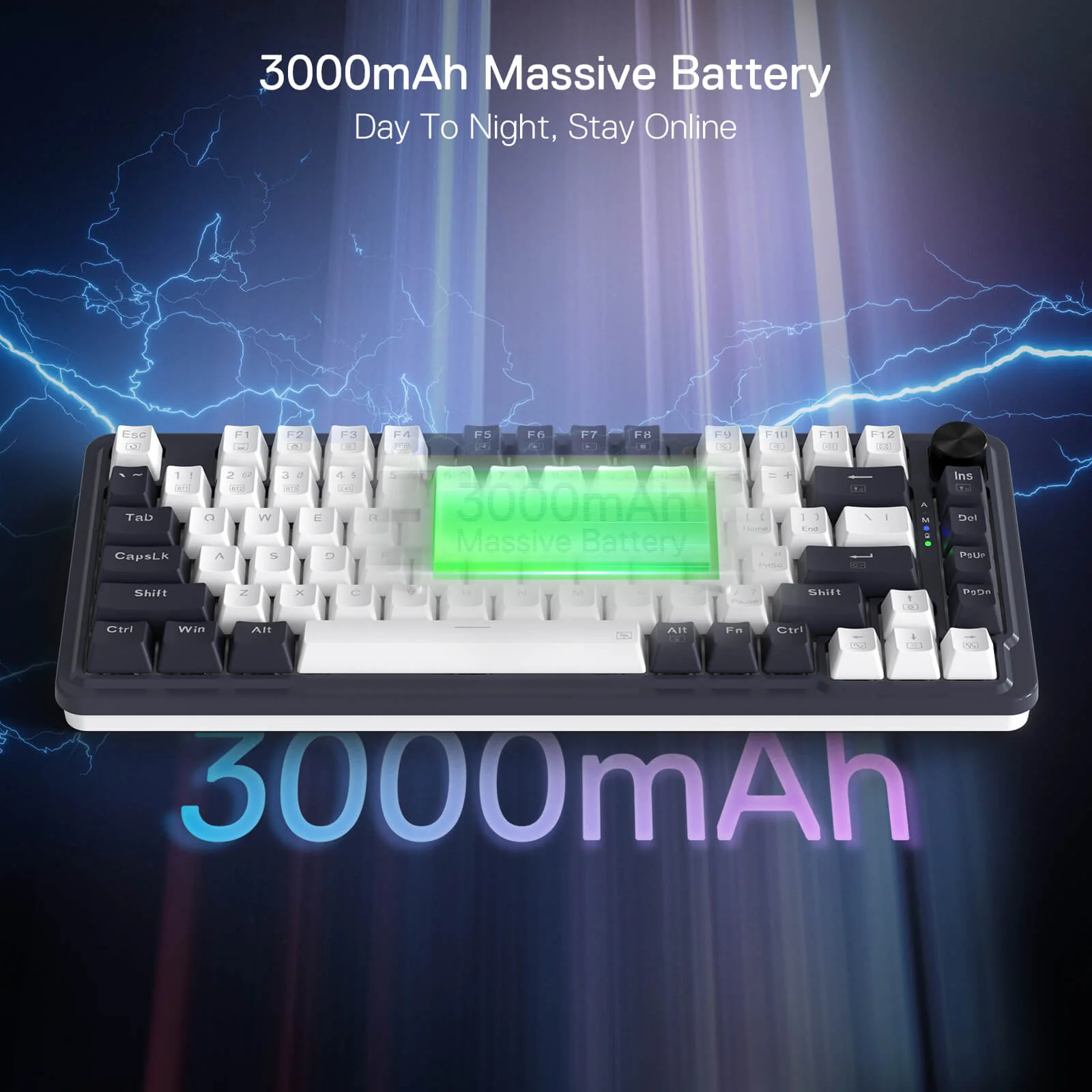 Redragon Ucal Pro Wired Gaming Keyboard (K673CPG-RGB-Pro) - Precision Performance with RGB Lighting thumbnail 10