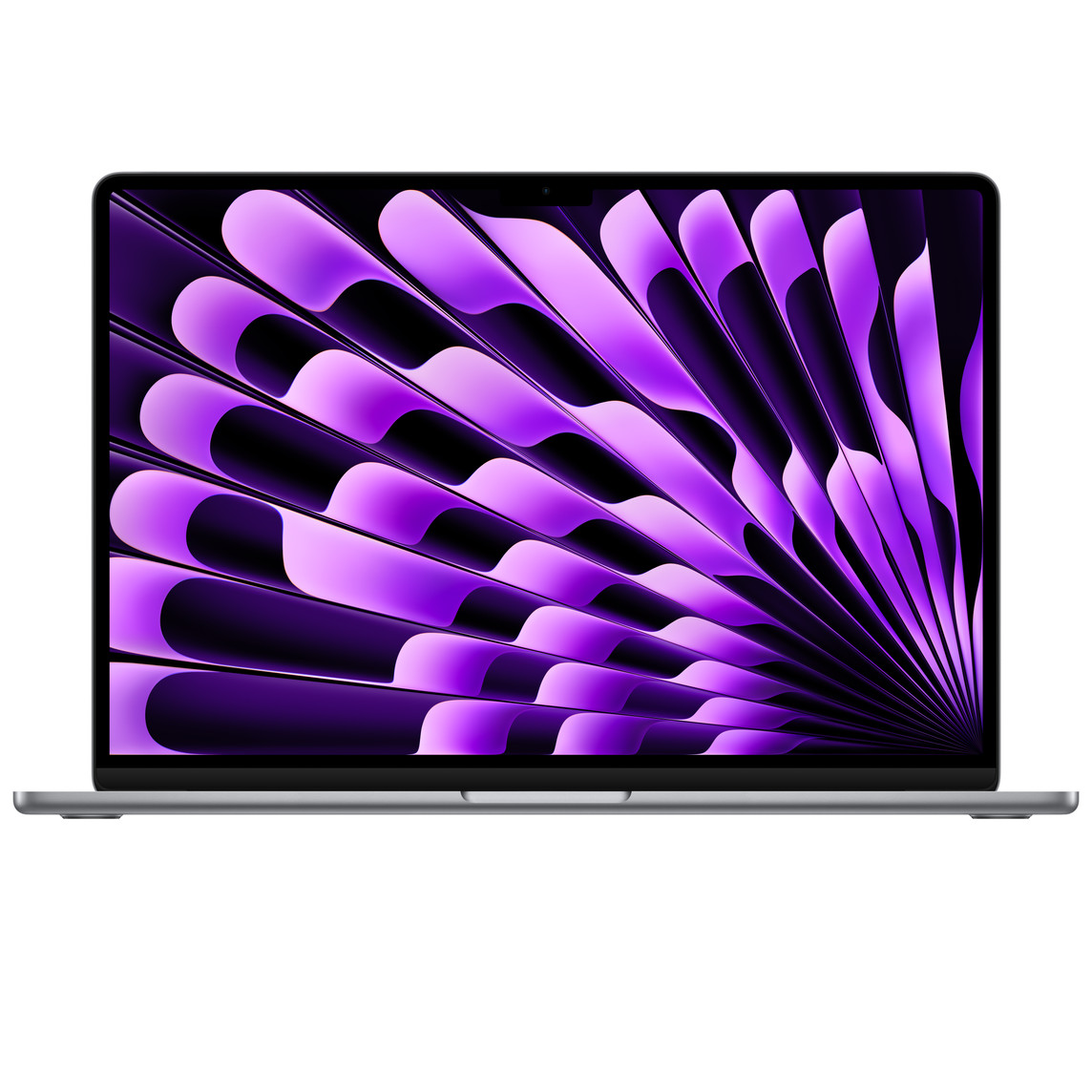 APPLE MACBOOK AIR 15 INCH M3 CHIP WITH 8 CORE CPU 10CORE GPU 24GB 512GB SSD SPACE GREY ARBIC MC9H4