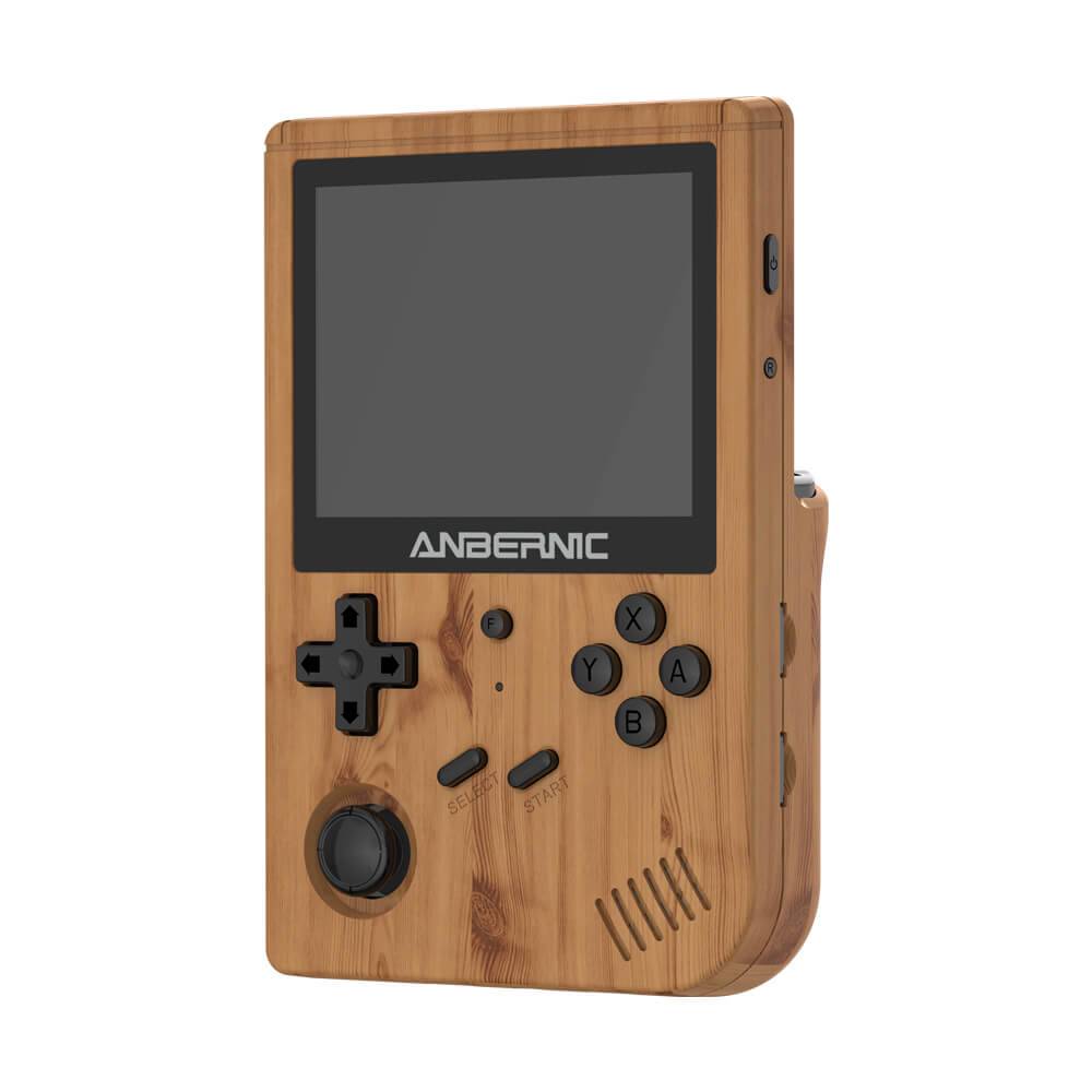 ANBERNIC GAME BOX 64GB WOOD GRAIN RG351V
