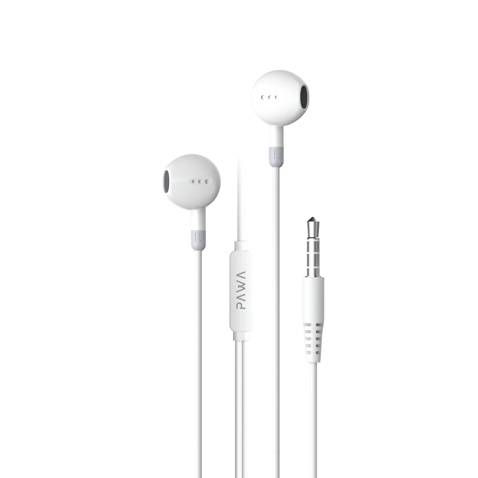 PAWA CHORDS LITE EDITION STEREO EARPHONE WITH 3.5MM CONNECTOR PW-35EP25-WH