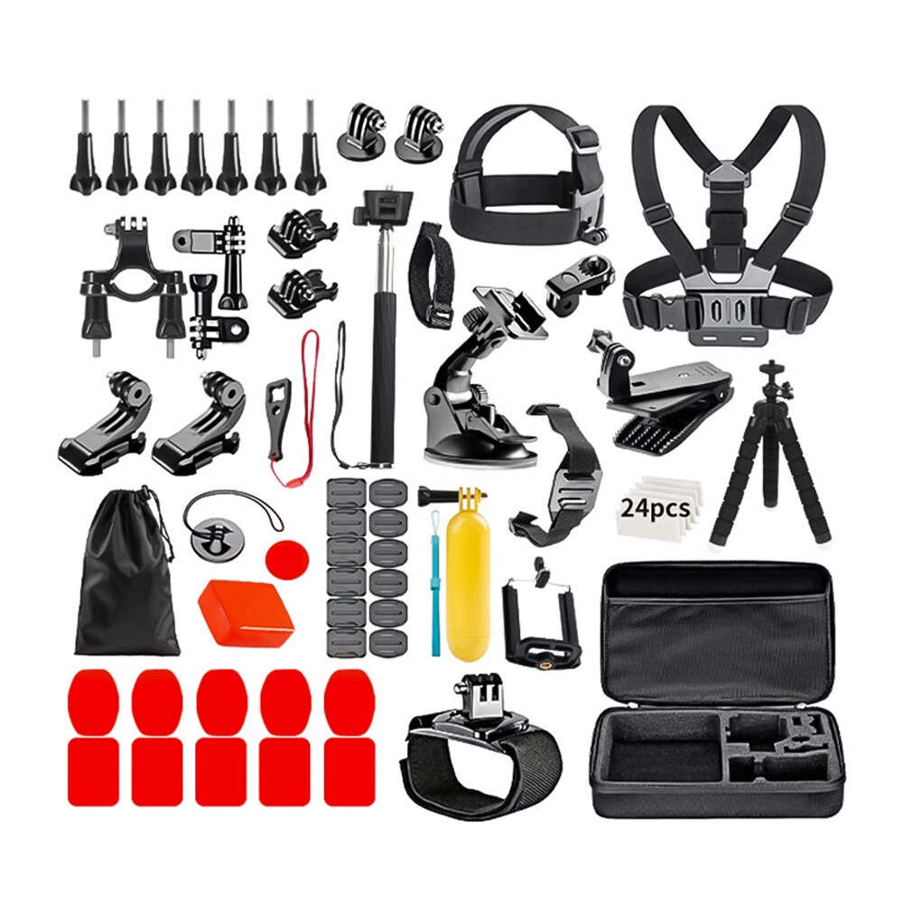 POWERPAK 84 IN 1 GOPRO ACTION CAMERA ACCESSORIES KIT