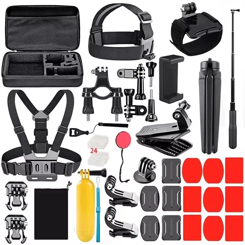POWERPAK 58 IN 1 GOPRO ACTION CAMERA ACCESSORIES KIT