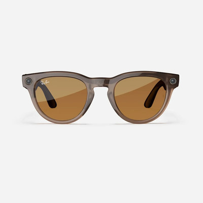RAYBAN META HEADLINER F SHINY WARM STONE L TRANSITIONS SAFFRON YELLOW RW4009