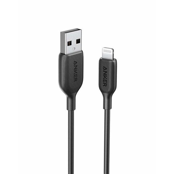 ANKER POWERLINE III LIGHTNING CABLE BLACK 6FT A8813H11