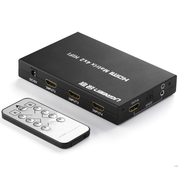 UGREEN 4X2 HDMI MATRIX SWITCH BOX 40216